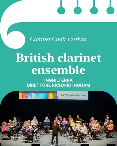 British clarinet ensemble elenco verticale